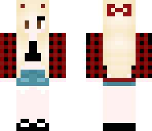 plaid girl