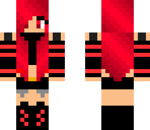 red ninja girl