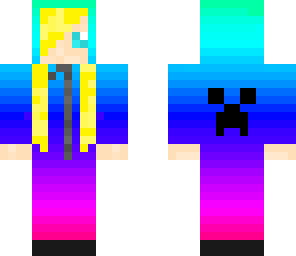 creeper-rainbow girl