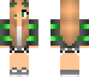 green kitty tomboy