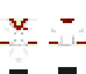 headless white waiter