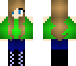 random girl with brown hair