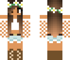 tan girl white shirt