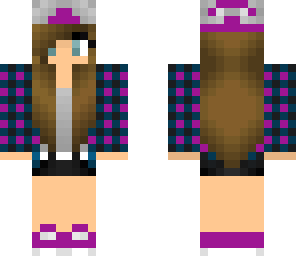 pink cap girl