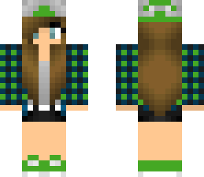 green cap girl