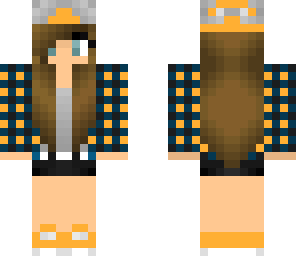 orange cap girl