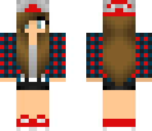 red cap girl
