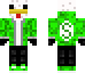 the finished swag duck
