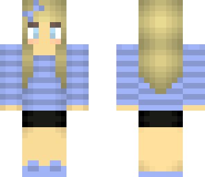 blue girl