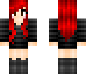 fire red hair