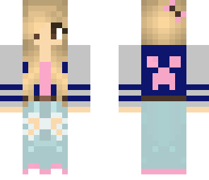 edited jeans girl