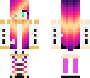 cute rainbow girl