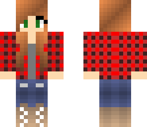 plaid girl