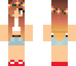 casual ombre hair girl