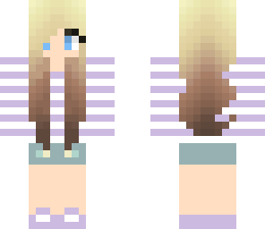 lilac and ombre girl