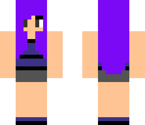 fabulous purple girl
