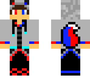 fox guy red and blue 2