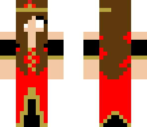 evil herobrine queen