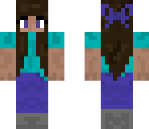 steve girl with bow