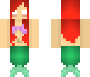 herobine ariel mermaid