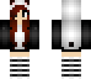 edited panda girl