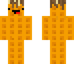waffle with headphones
