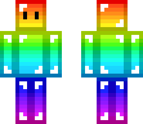 rainbow with headphones