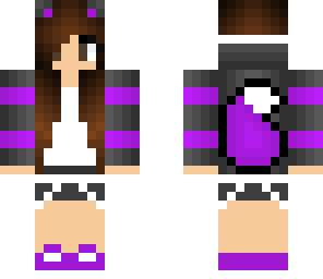 animal girl with brown hair