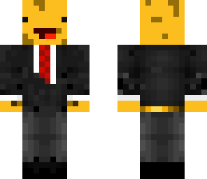 cheese in a suit