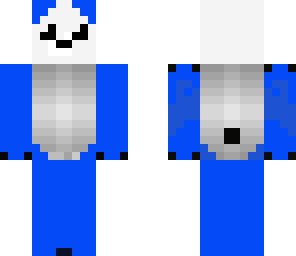 blue panda