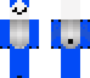 blue panda