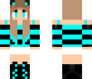 blue dj girl