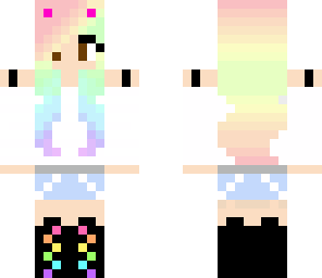rainbow girl edit