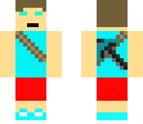 guy with pickaxe