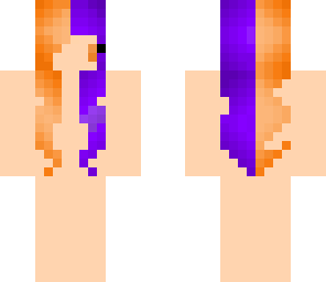 purple and orange hair base