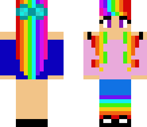 my rainbow dash inspired