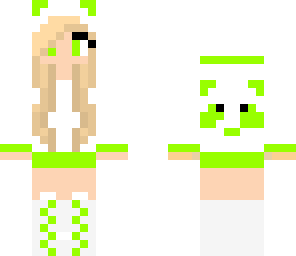green panda