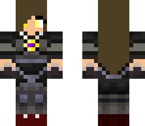skydoesminecraft girl by samcraftii