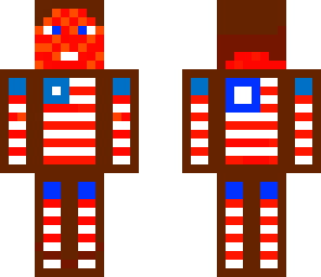 usa flagman skin