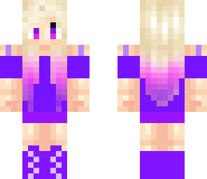 purple girl