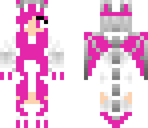 pink dragon girl