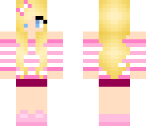cute pink teen girl