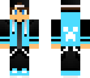 blue highschool boy