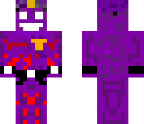 purple man
