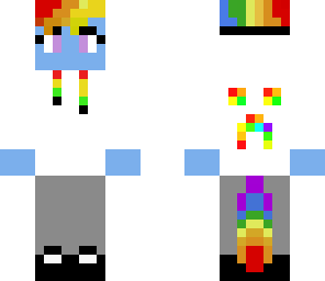 my edit rainbow dash