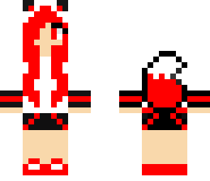 twin red wolf girl 