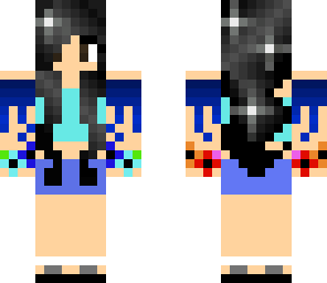 girl with black hair