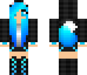 blue girl