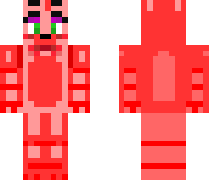 red and pink foxy