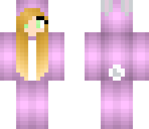 pink bunny girl